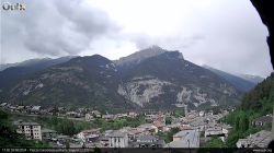 Webcam Oulx e Monte Seguret 2926 m.