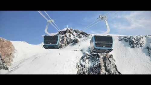 LEITNER in Italy/Switzerland - Matterhorn glacier ride II