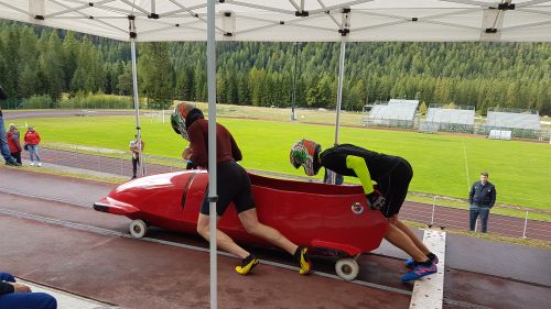 Ughi-Essoh, Margaglio e Bagnis si laureano a Cortina campioni italiani di spinta 
