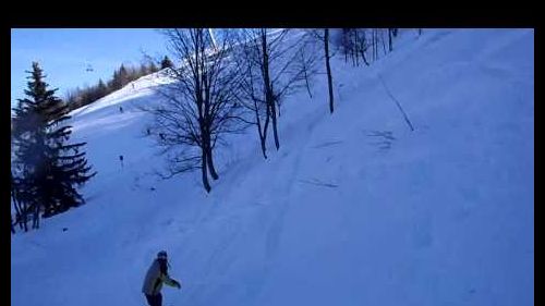 boarding in Les houches