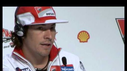 Wrooom2012 - conferenza stampa dei piloti Ducati Valentino Rossi e Nicky Hayden