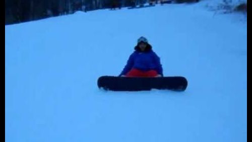 Snowboarding at Ski Coffee Mill Resort