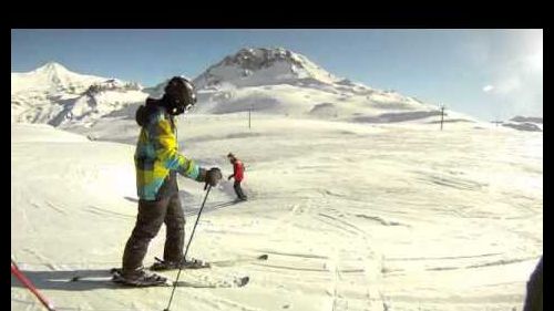 Extreme skiing in Tignes January 2012 (Bayside School Gibraltar) Filmed with GoPro HD 960