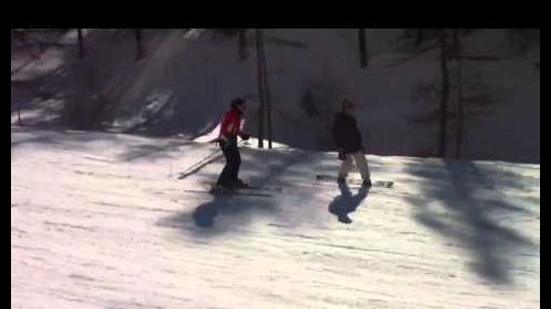 MrsMe skiing in Claviere 2012