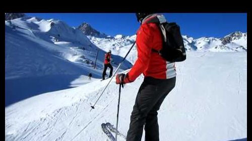 Tignes skiing 2012