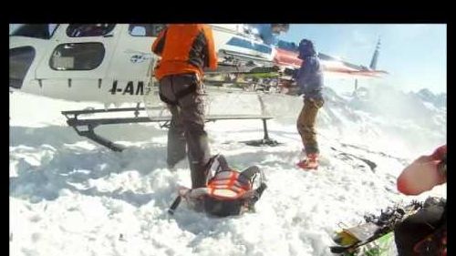 Heli skiing in Monterosa, the Zermatt tour