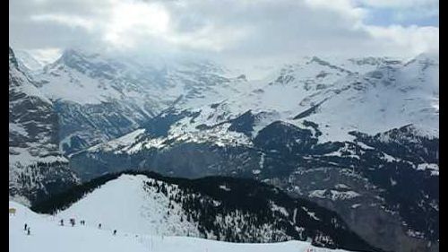 Pista Lauberhorn - Inizio discesa