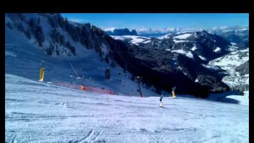 Alvyda next level skiing Val Gardena