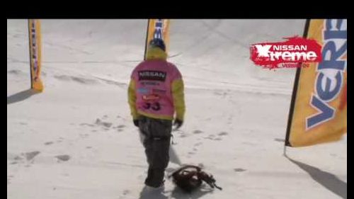 Henrik Windsted's run at the Nissan Xtreme - Verbier 09