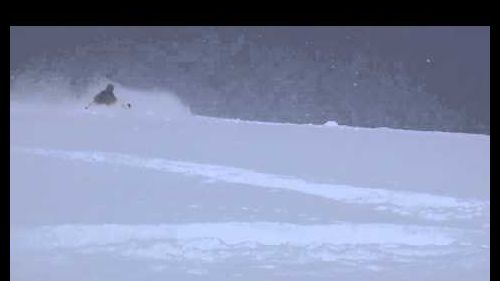 Richard Van Baaren skis massive powder 2013 (short clip)