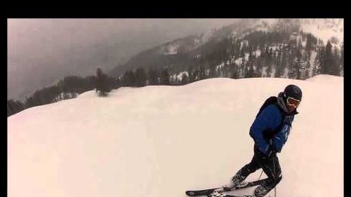 GoPro - Amazing Offpiste skiing - Fresh Powder- @ Crans Montana Switzerland