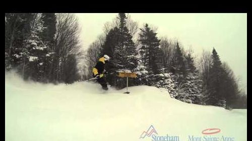 Poudreuse Mont-Sainte-Anne / 20 mars 2013 - 20 cm