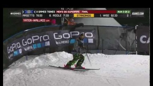 Torin Yater-Wallace wins men's Ski Superpipe