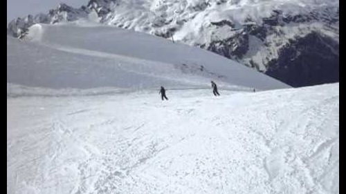 Grands Montets, April 2013