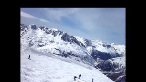 Grands Montets, April 2013