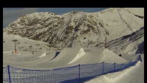 Italy Livigno and skiing