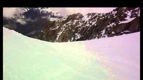 Chamonix powder riding in May