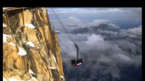 chamonix-mont-blanc france cable car