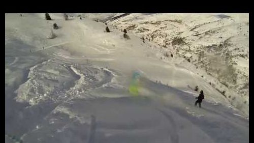 Gopro Hero 3 ski freeride in Châtel, La Clusaz, Val Thorens..