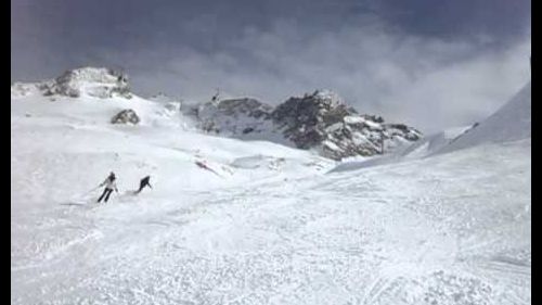 Grands Montets, April 2013