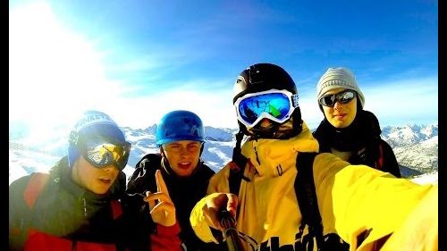 Sauze d'oulx snowboarding trip 2013 - GoPro HD Hero 3