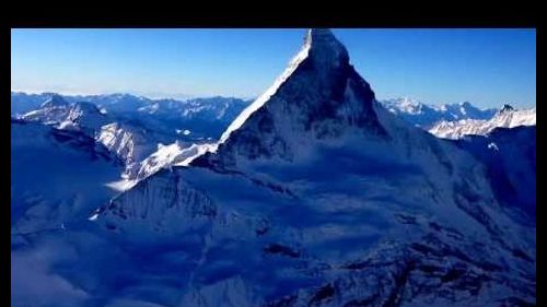 Heli-skiing over the Matterhorn, Zermatt