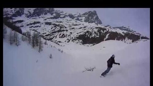 Simo in Powder! Cervinia 29.03.2014