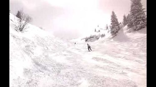 My level 1 skiing skills, Avoriaz