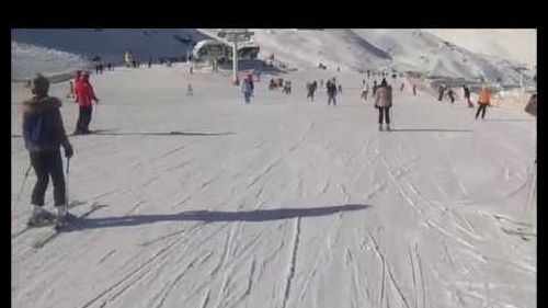 Snowboarding in The Three Valleys 2014