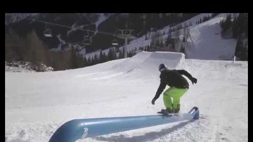 Snowboard nelle Dolomiti *** Snowboard in the Dolomites