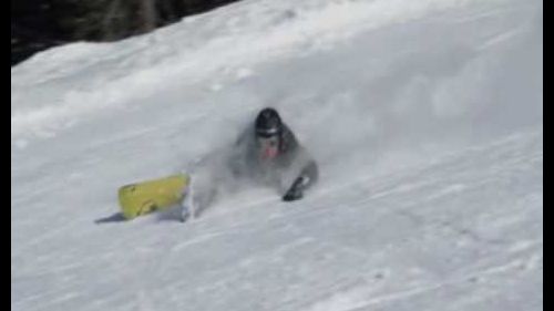 Extremecarving Scroked 2 - BANANA TURNS    F2 snowboard