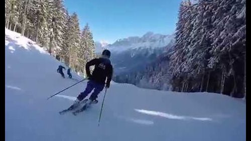 skisflex Keiran Troup, freeski in Les Houches