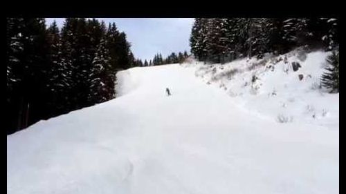 Tim hope skiing les Houches