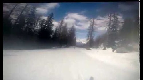 Ski Session in Chamonix France (Domaine de Balme)