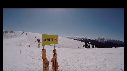 Piste da sci Folgaria: pista rossa Pioverna