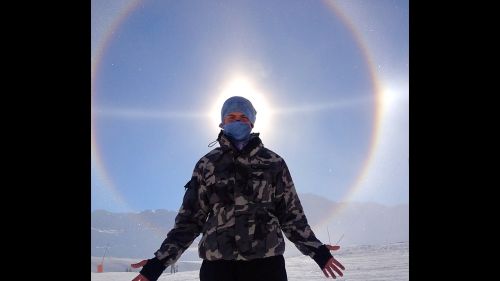 A Ski Rainbow Adventure in Val Thorens French Alps