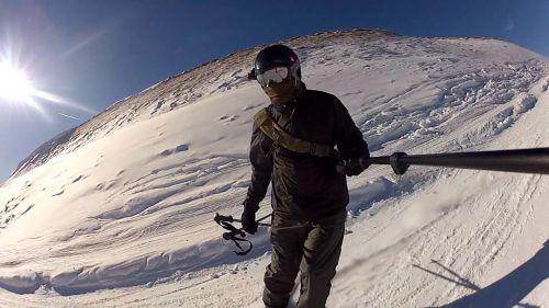 Narty we w?oskich Alpach (skrót). Italian Alps skiing (short). 2016