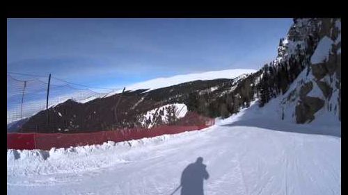 Val Gardena 20 febbraio 2016 pista Seceda-Ortisei