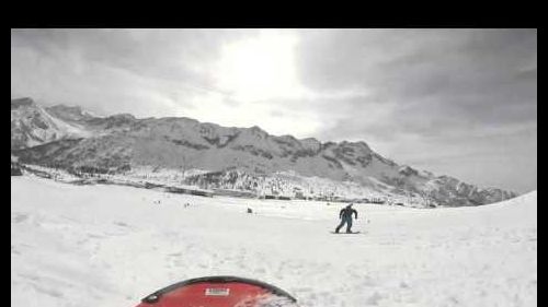 Passo del Tonale snowboard