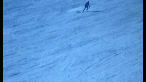 Ally skiing