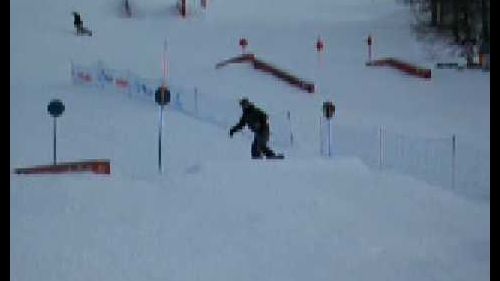 Snow park Madesimo Jump snowboard - il mosè a Madesimo Video 8