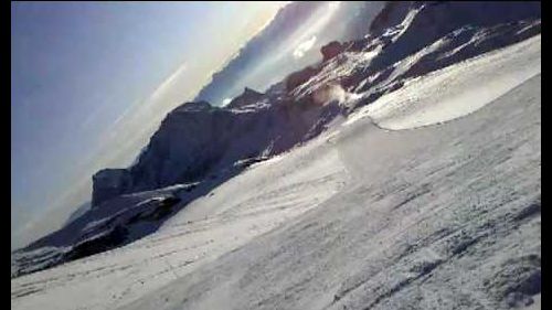 Sking in Cervinia 1