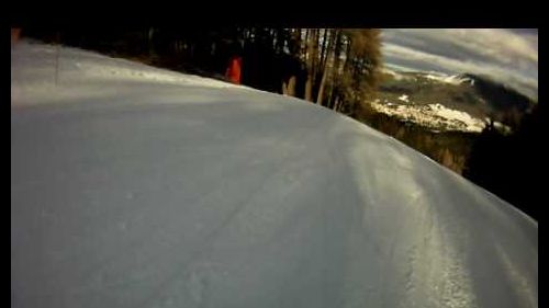 Skiing in Folgaria - Martinella pista nera