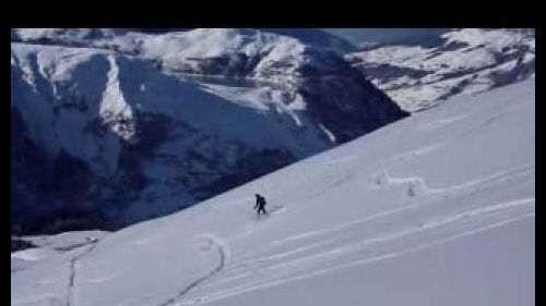 Skiing Fresh Powder, Chamonix 09