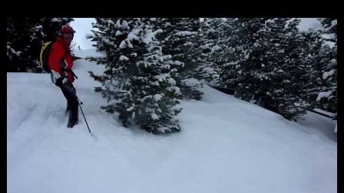 freeride skiing @ monte pana, Selva di val Gardena: polvere bianca da sballo