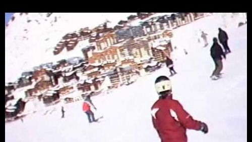 Above Val Thorens