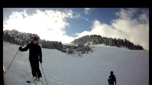 Rich Jumping the Rope on his snowboard