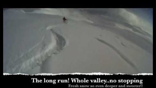 Searching the powder in Wengen 2010