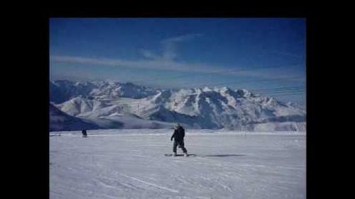 Snowboarding Les 2 alpes 2010