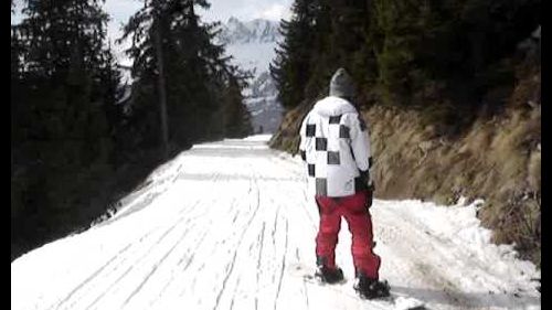 Joe Doherty snowboarding